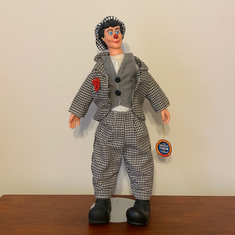 The Greatest Show on Earth clown doll